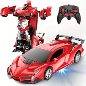 2-in-1 Remote Control Transforming Robot Car