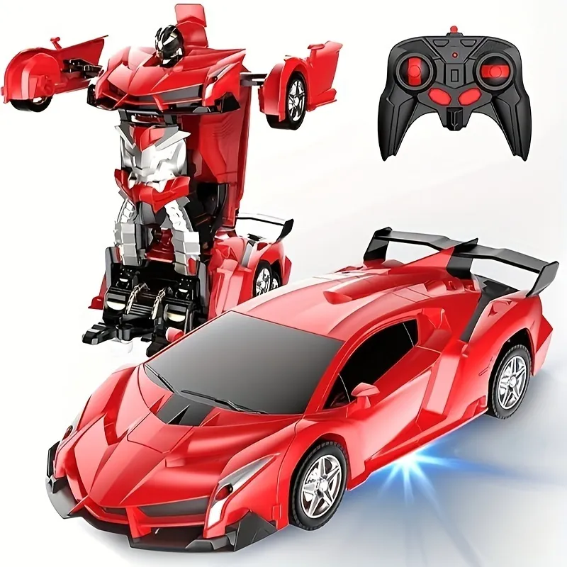 2-in-1 Remote Control Transforming Robot Car