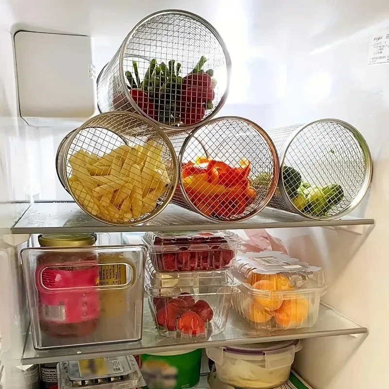 3 Pieces (Bbq Cage + Barbecue Fork + Hook) Portable - Image 6